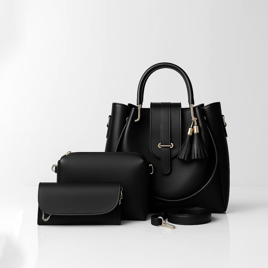 Tassel Trio Essentials Set - Black