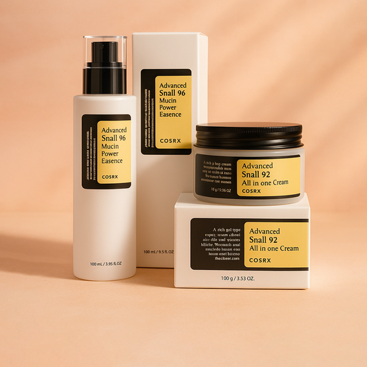 COSRX-Advanced Snail Mucin Power Essence & COSRX-Advanced Snail 92 All In One Cream